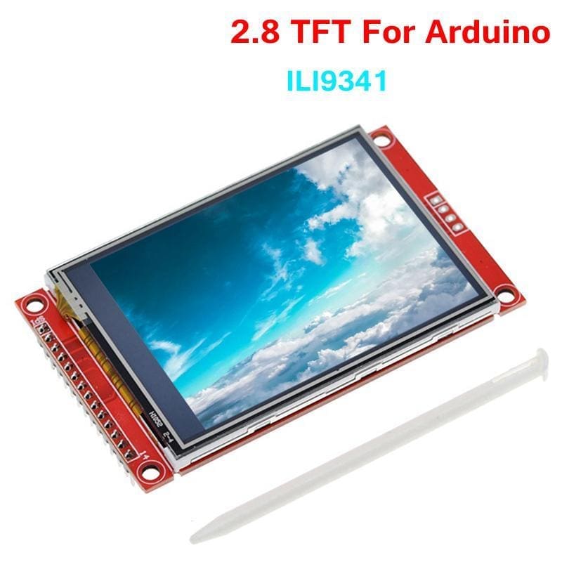 2.8-Inch TFT LCD Touch Screen | 320×240 ILI9341 Display Module for Arduino, ESP32 & STM32