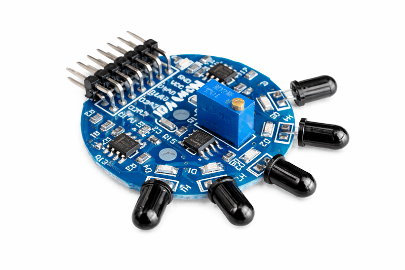 5 Way Flame Sensor Module Digital & Analog Output Fire Detection Sensor for Arduino 3.3V-9V