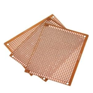 7×9cm Single-Side Prototype PCB – Bakelite Copper Board for Arduino & DIY Circuits