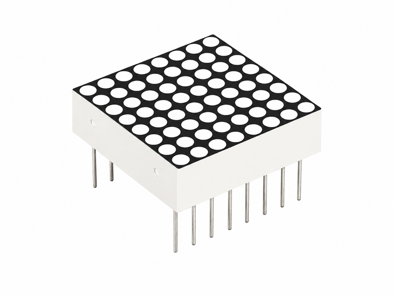 8×8 LED Dot Matrix Display 3mm Common Cathode | Red LED Matrix Module for Arduino, Raspberry Pi & DIY Electronics
