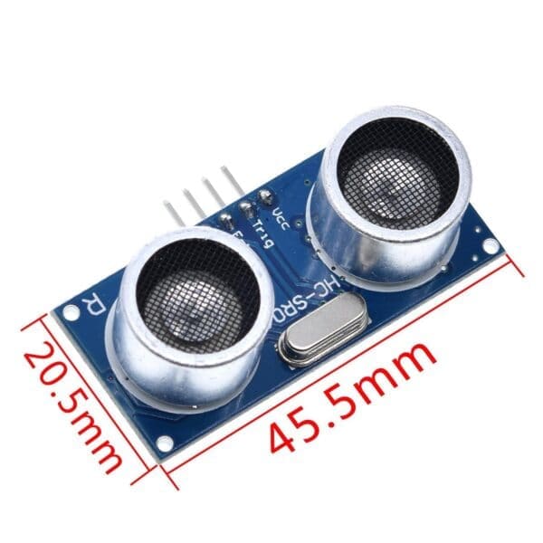 HC-SR04 Ultrasonic Distance Sensor | 2cm–400cm Precision Ultrasonic Ranging Module for Arduino, ESP32 & Robotics