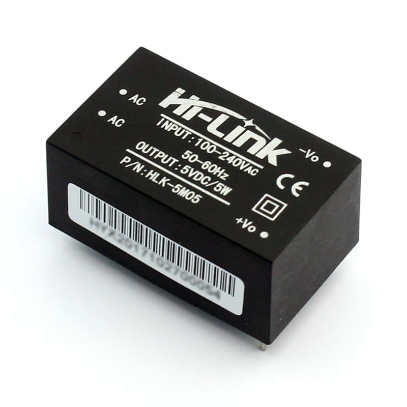 HLK-5M05 5V AC-DC Power Module | Compact 220V to 5V 5W Power Supply