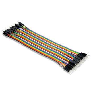 Male to Male Jumper Wires Cable Set for Arduino, Raspberry Pi & Breadboard Projects