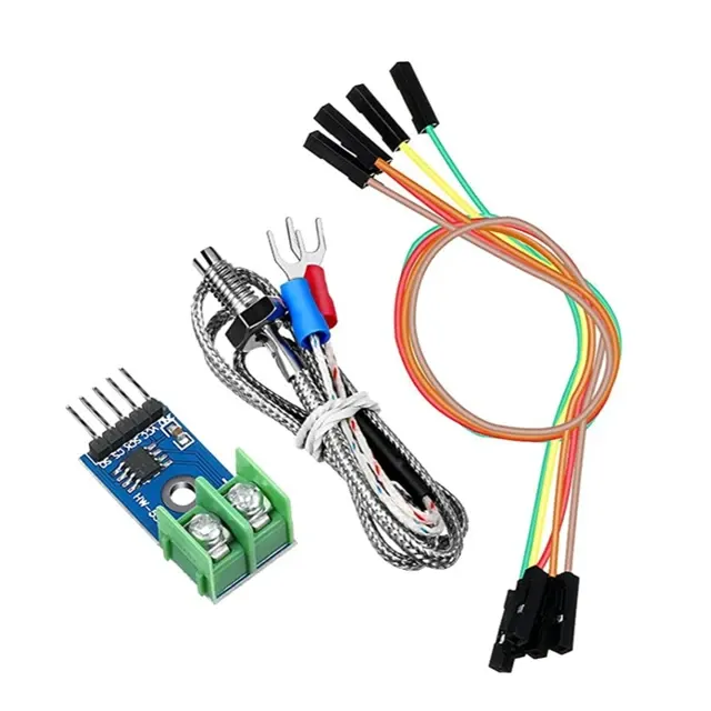MAX6675 K-Type Thermocouple Temperature Sensor Module | High-Precision 0-1024 °C Digital Temperature Module for Arduino & ESP32