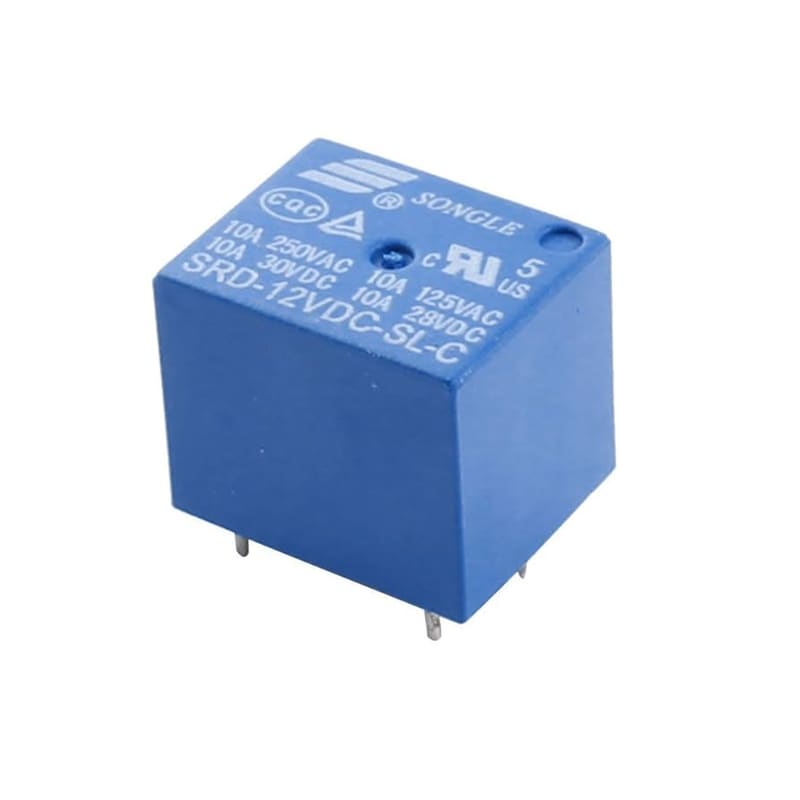 SRD-12VDC-SL-C 5V Relay | 10A Power Relay Module for Arduino, ESP32 & Raspberry Pi