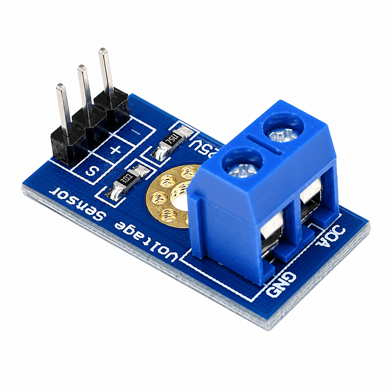Voltage Sensor Module for Arduino – DC Voltage Detection & Monitoring Module for DIY Electronics