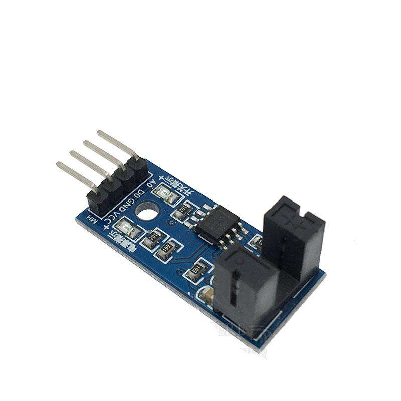 beam Photoelectric Beam Speed Sensor Module | 3.3V–5V Slot-Type Optocoupler RPM Counter for Arduino, AVR, PIC & Robotics DIY Kits - Image 1