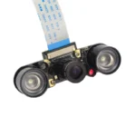 Raspberry Pi Night Vision Camera with 2 Infrared Light 5MP OV5647 Webcam 75 175 IR-CUT Camera for Raspberry Pi 4B 3B+ 3B Zero
