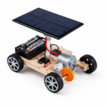 Solar Powered DIY Car Kit for Kids – STEM Educational Toy, Creative Electronics Assembly Kit, Motor Skills & Learning Toy