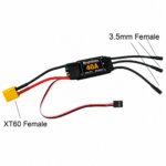40A Brushless ESC 2-4S Electronic Speed Controller with 5V 3A BEC & XT60 Plug for RC Airplanes, Drones, Helicopters and Multi-Rotor Aircraft - Image 2